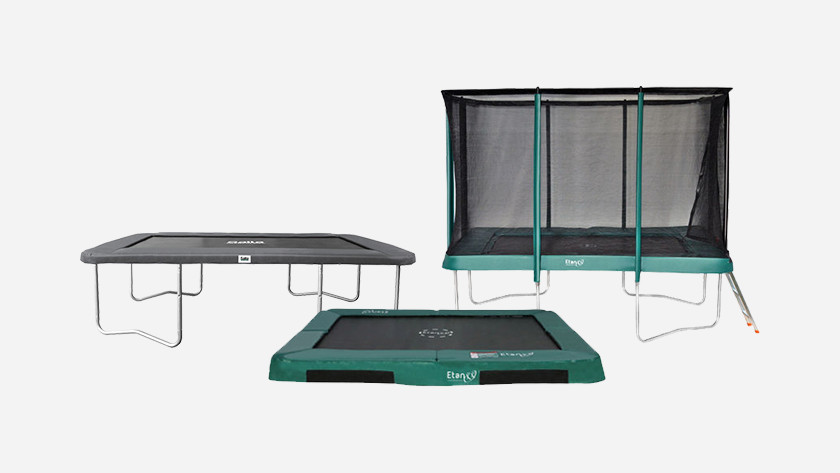 Afbeelding voor rond-rechthoekig: trampoline keuze rechthoekig